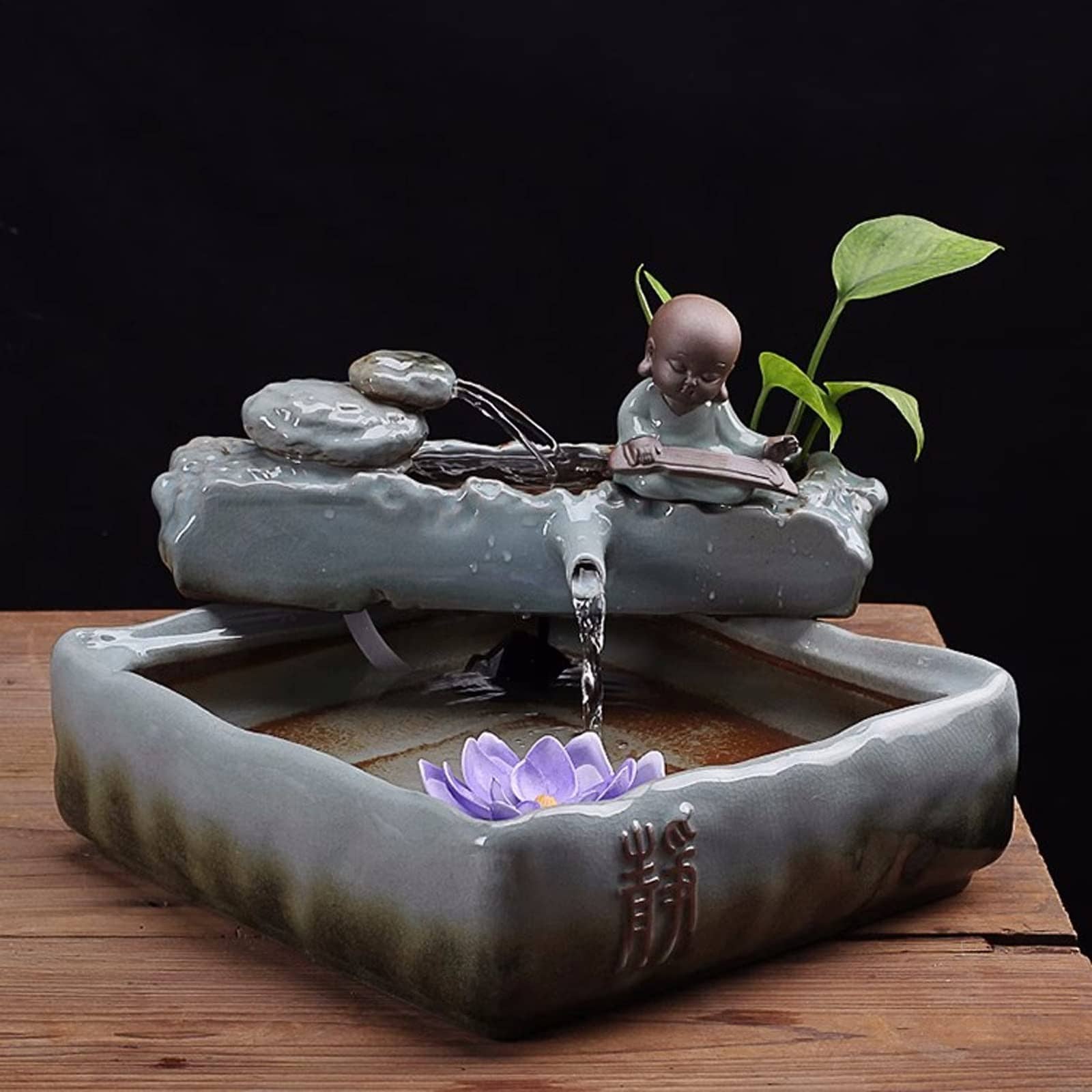 Amazon.com: XFNVXC Tabletop Fountains Ceramic Tabletop Water