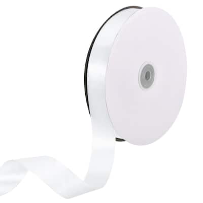 Satin Ribbon, 100 Yards Single Face Polyester Satin Ribbon