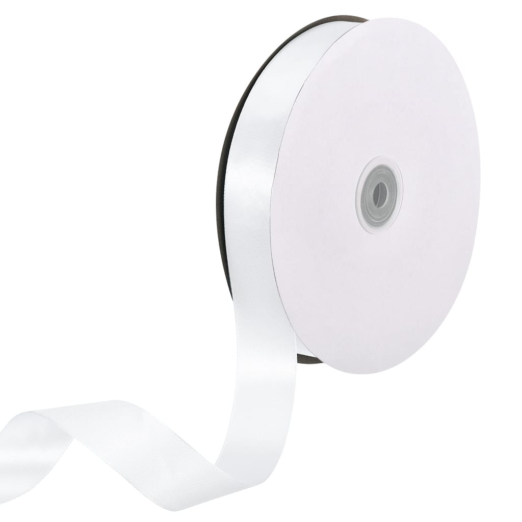 Satin Ribbon, 100 Yards Single Face Polyester Satin Ribbon