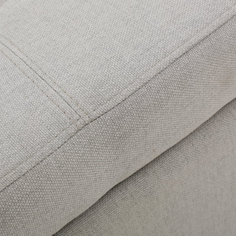 Mission Tufted Fabric Storage Ottoman Bench by Christopher Knight Home