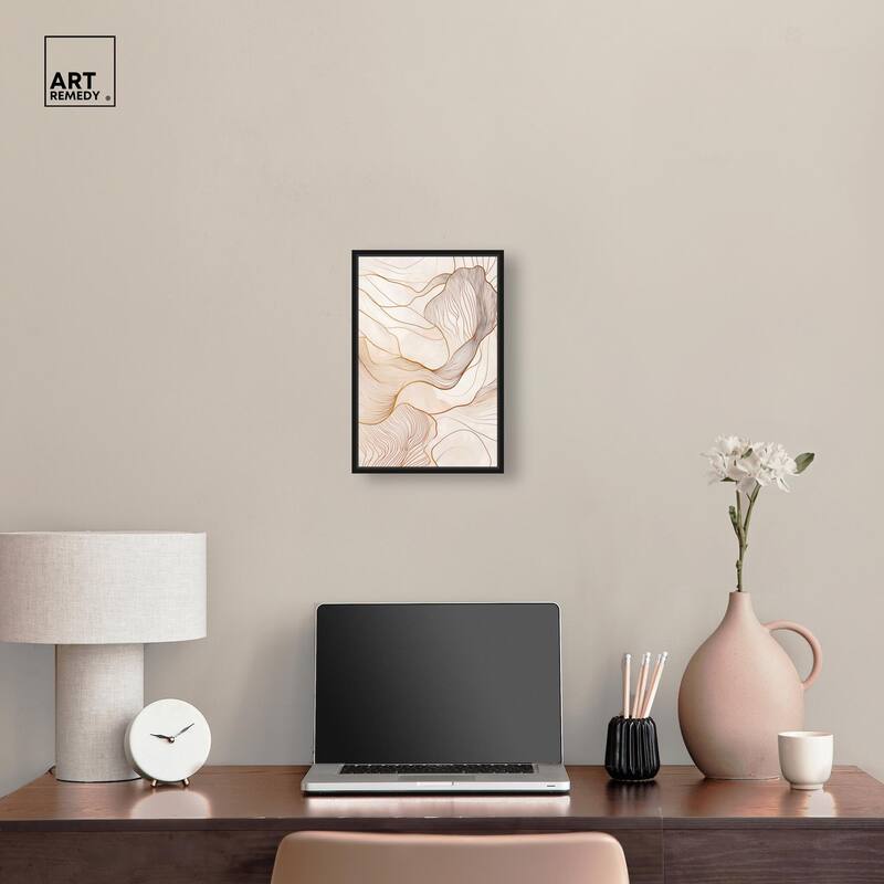 Contoured Reverie II Canvas by Art Remedy