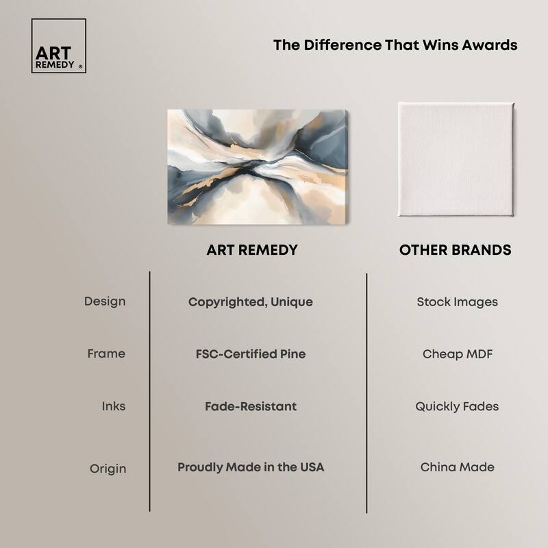 Dynamic Swirls I Canvas by Art Remedy, Gallery Wrapped