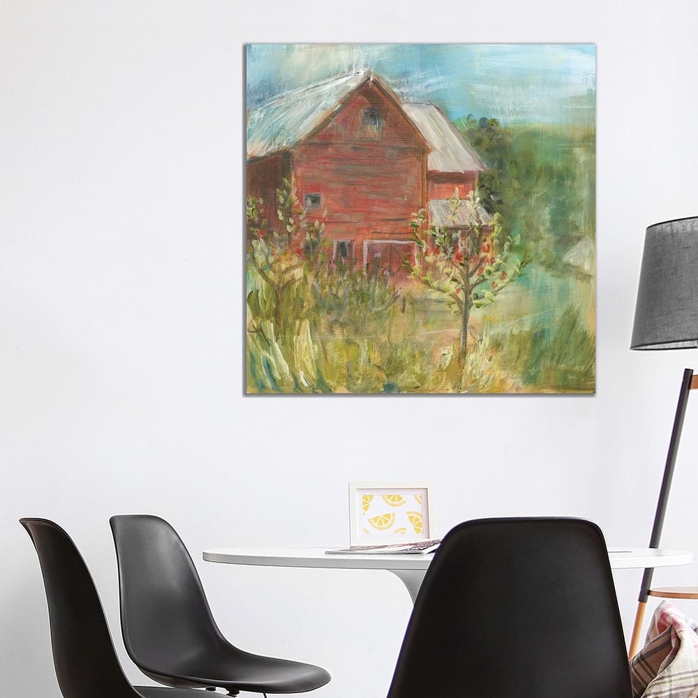 iCanvas "Barn Orchard" by Sue Schlabach Canvas Print