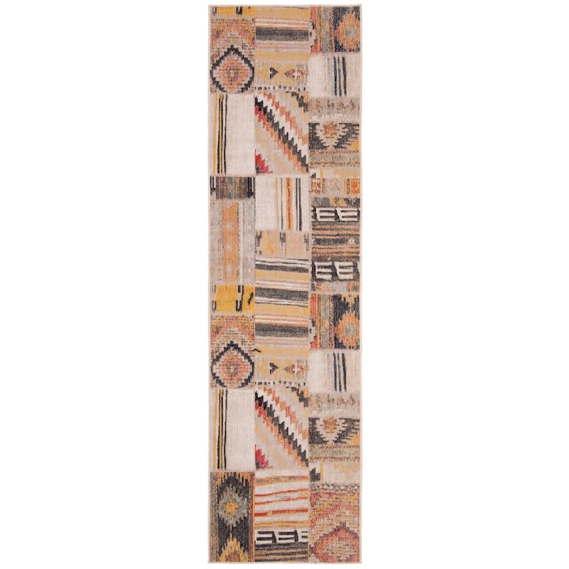 SAFAVIEH Montage Saimi Indoor/ Outdoor Waterproof Patio Backyard Rug