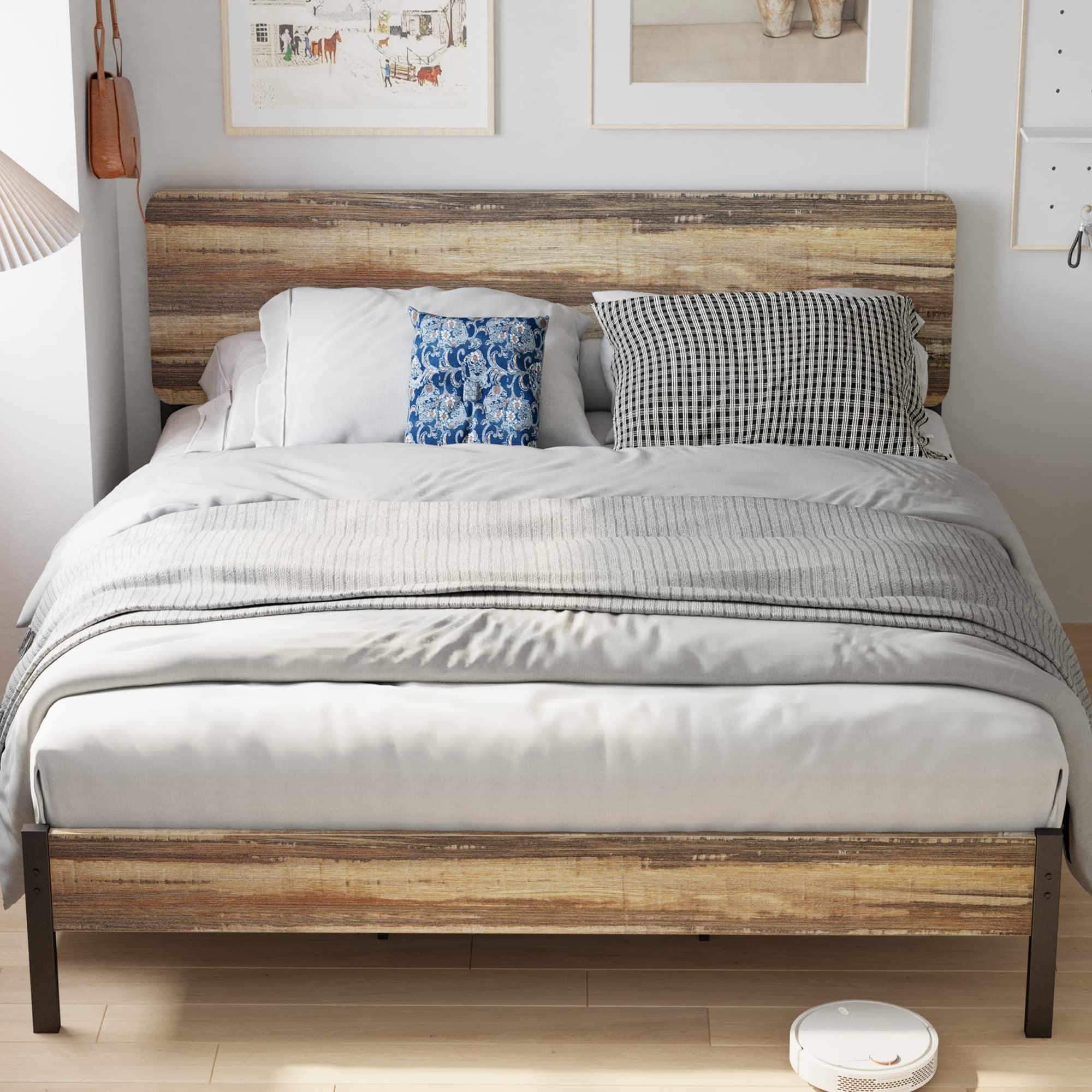 King Size Wood Box Spring Bed Frames Bed Bath Beyond