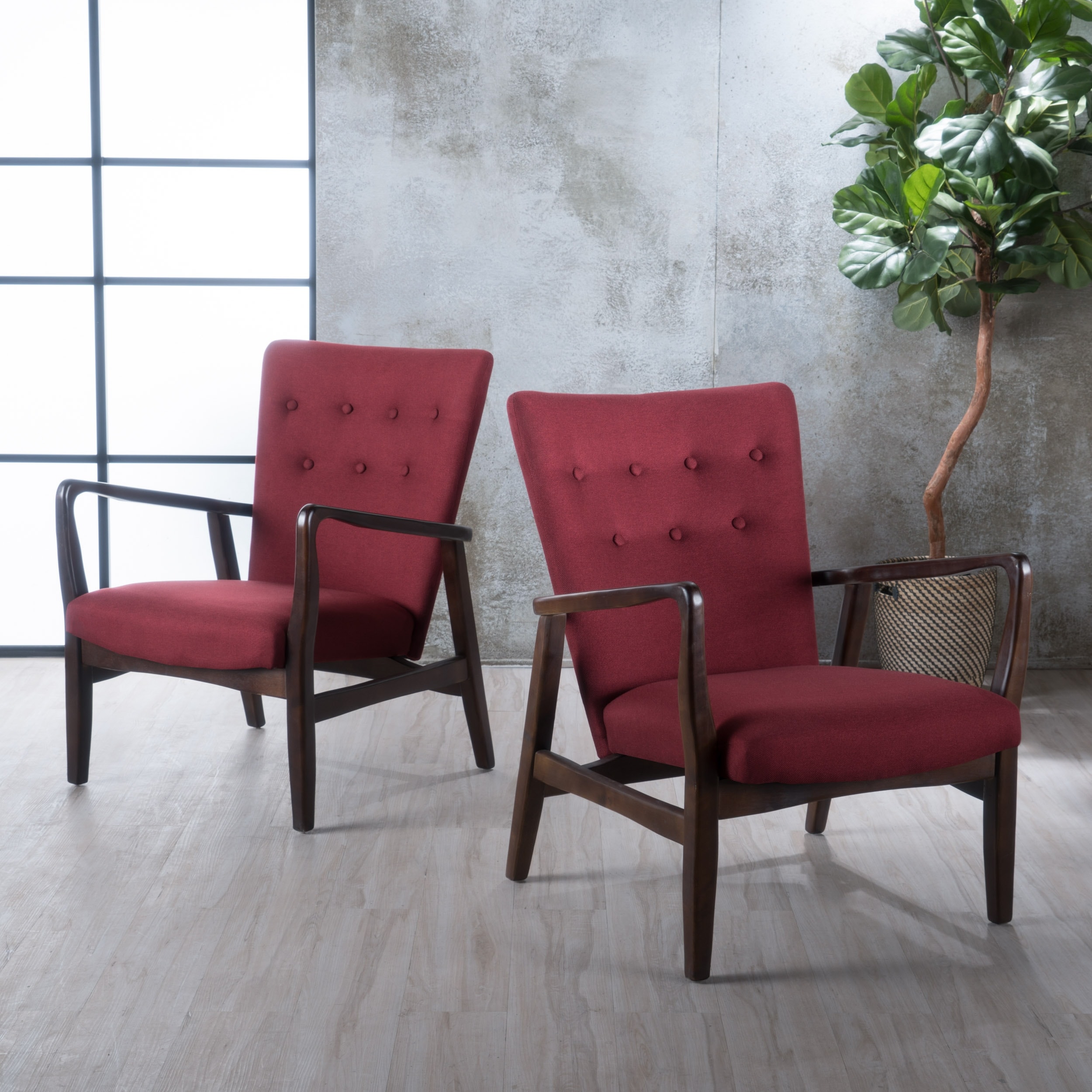 Becker 24 armchair and best sale ottoman