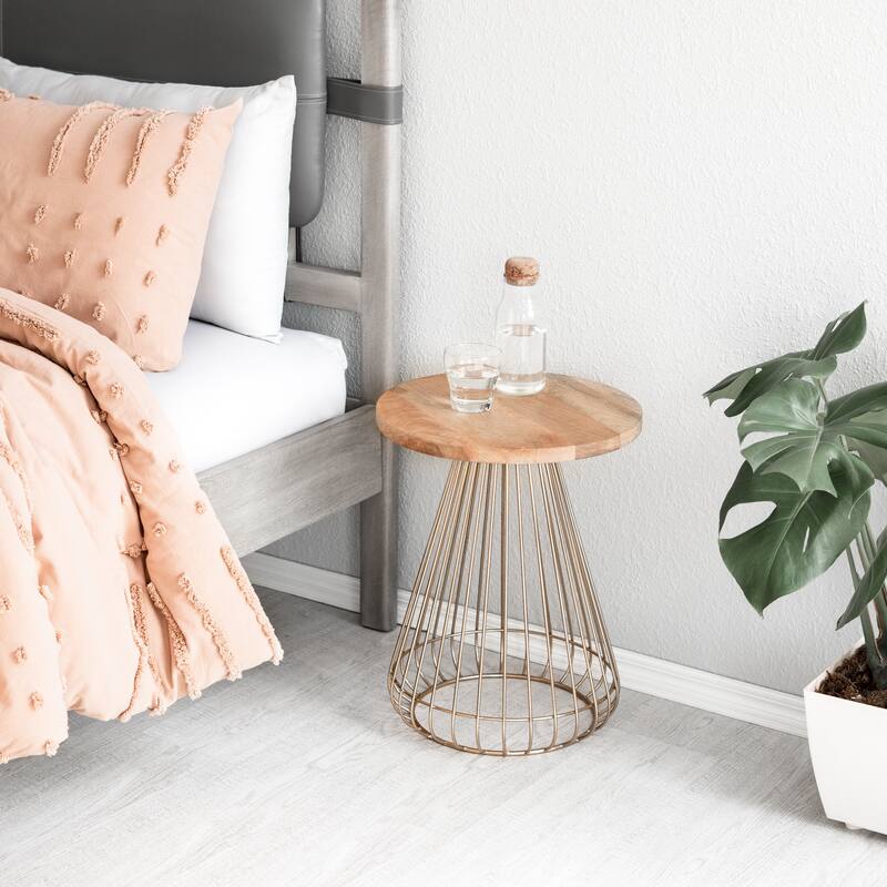MH London Melody End Table - 20" x 16" x 16"