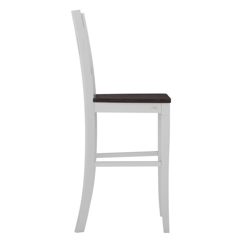 Modern Farmhouse Wooden Bar Stools