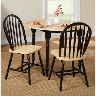 Simple Living Carolina Solid Wood Spindle Dining Chairs (Set of 2)