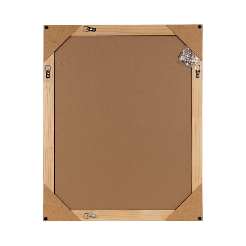 Kate and Laurel Travon Rectangle Bathroom Wall Mirror