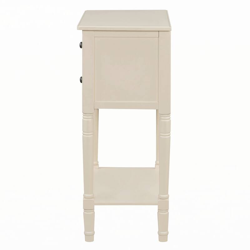 Narrow Console Table(Beige)