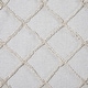 preview thumbnail 3 of 1, Frayed Lattice Oatmeal Panel Set of 2 84x40