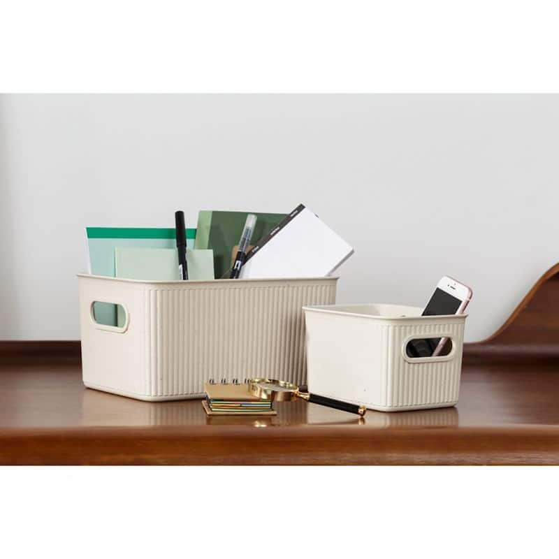 Superio Ribbed Storage Bin