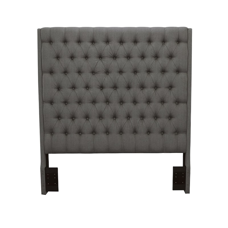 Camille Upholstered Panel Headboard Grey