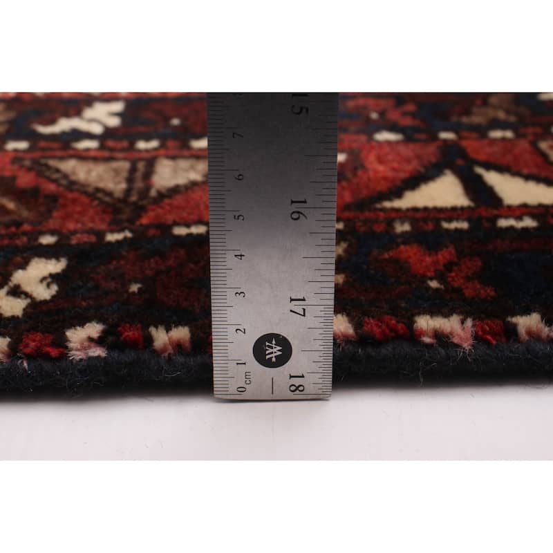 ECARPETGALLERY Hand-knotted Anadol Red Wool Rug - 3'11 x 9'11