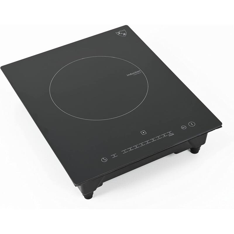 K&H Single Portable Burner Builtin Induction Electric Stove Top Sensor