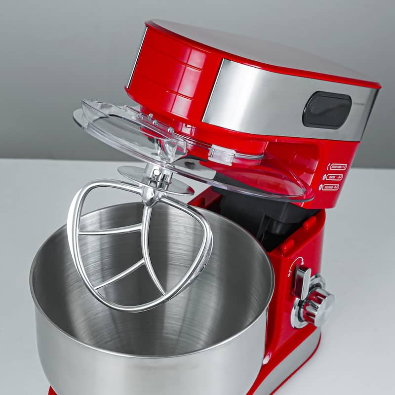 5.5-Quart Modern 6 Speeds Tilt-Head Kitchen Stand Mixer