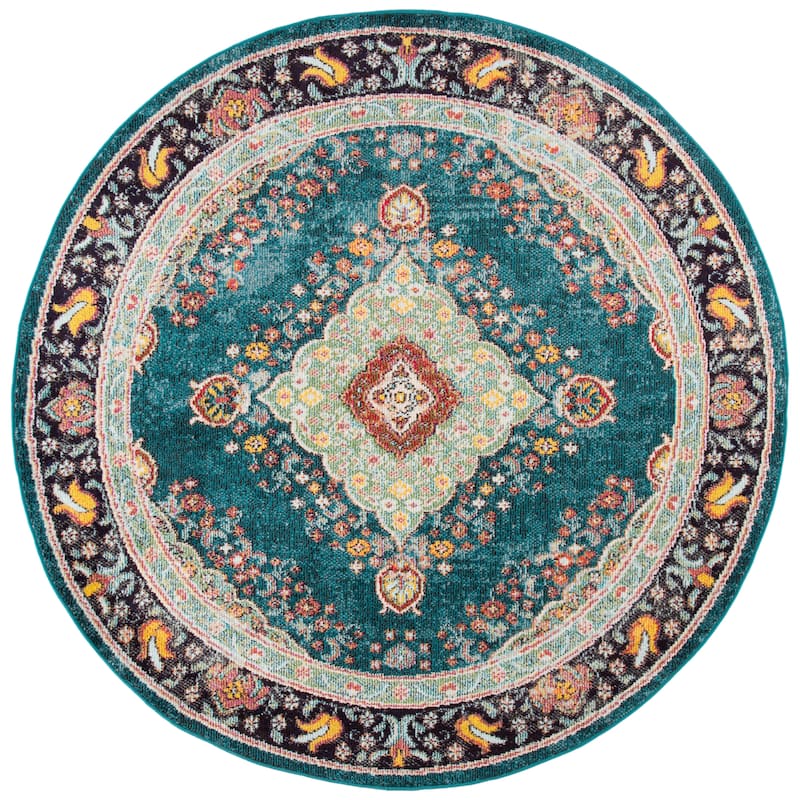 SAFAVIEH Madison Felicitas Vintage Oriental Medallion Rug