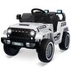 preview thumbnail 1 of 13, Electric Ride-On Truck for Boys and Girls White