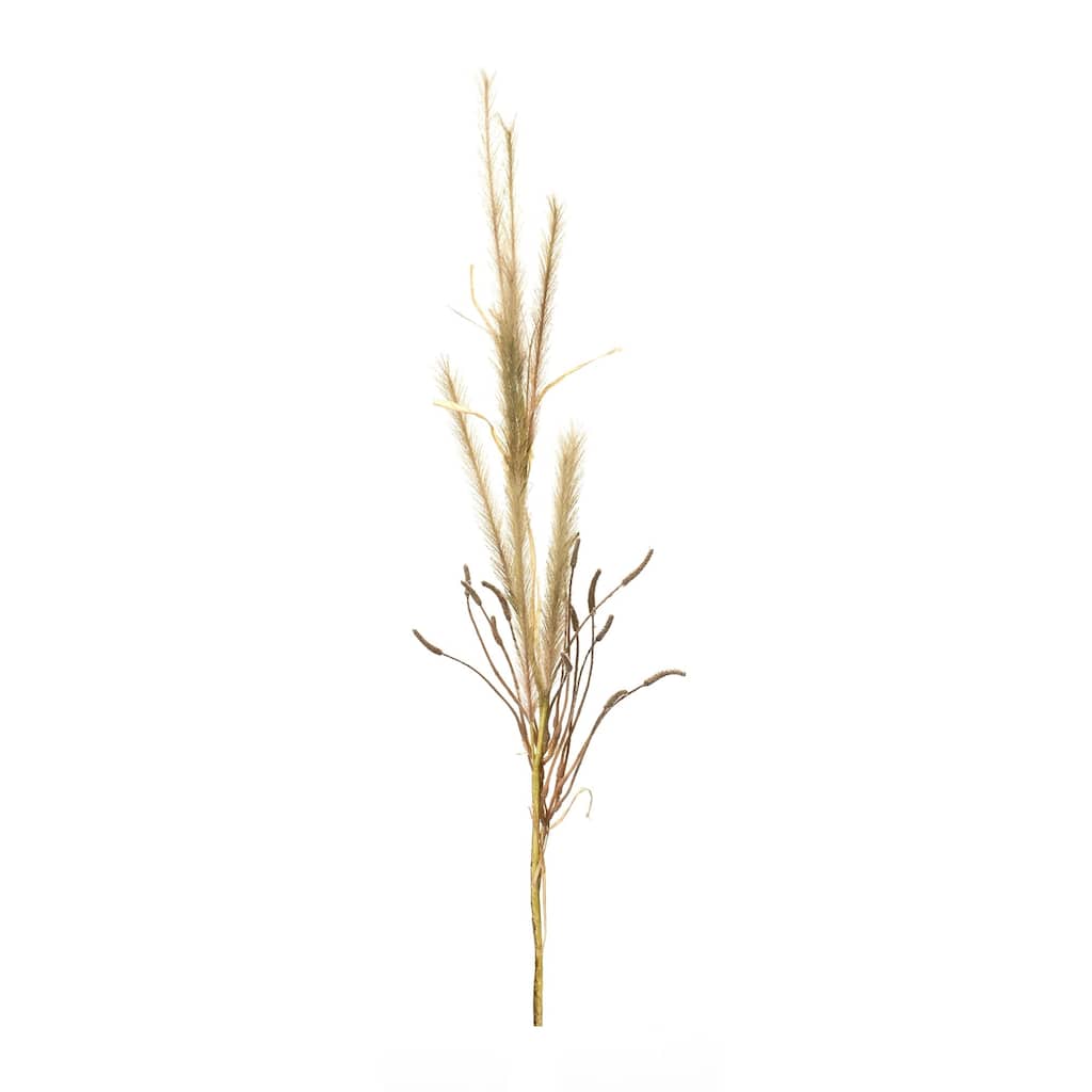 Harvest Fall Artificial Fox Tail Stem Sprays - 47" - Set of 2