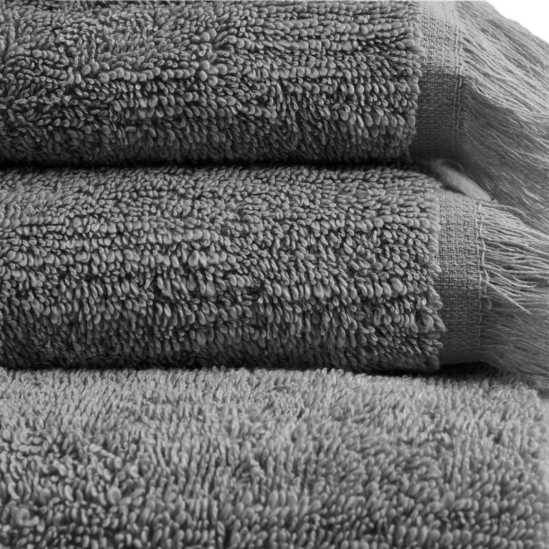 INK+IVY Atlas Cotton Dobby Slub 6 Piece Towel Set