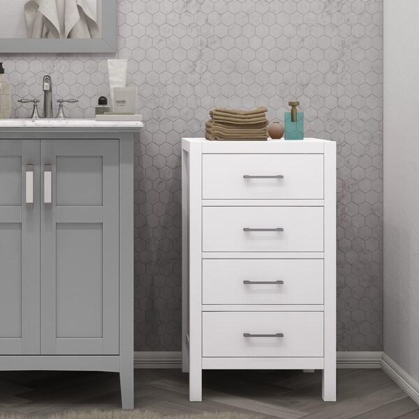 Shop WYNDENHALL Marshal 32 inch H x 18 inch W Four Drawer ...