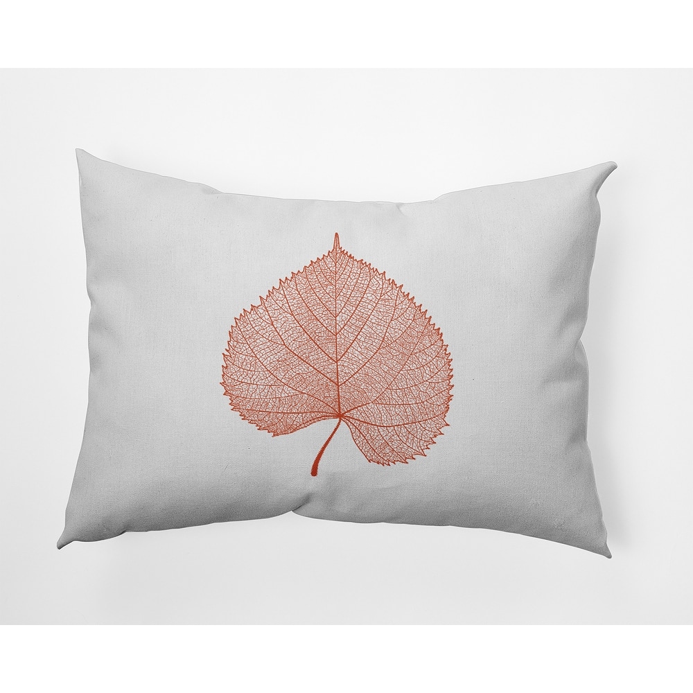 Leaf Study Fall Indoor/Outdoor Throw Pillow