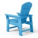 preview thumbnail 159 of 193, Laguna Kids Outdoor Poly Adirondack Chair (Set of 2) - N/A