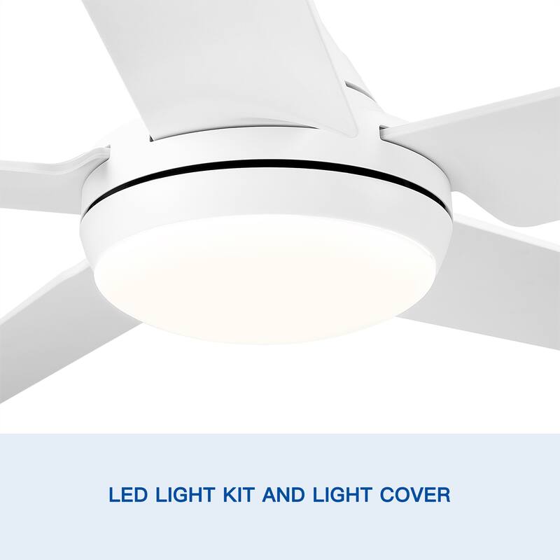 48" 3-Speed Intergrated LED Ceiling Fan with ABS Blade