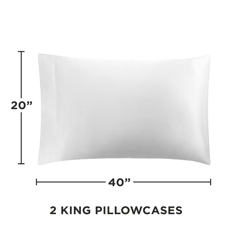 Juicy Couture Silky Satin Pillow Cases
