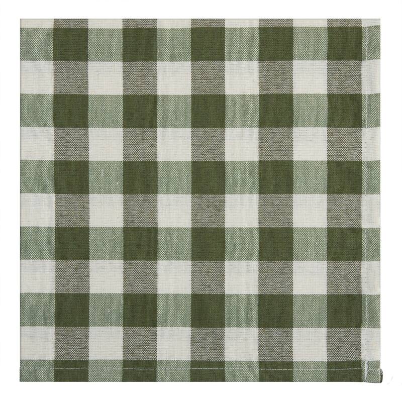 Buffalo Check Dinner Table Napkins - Set of Four