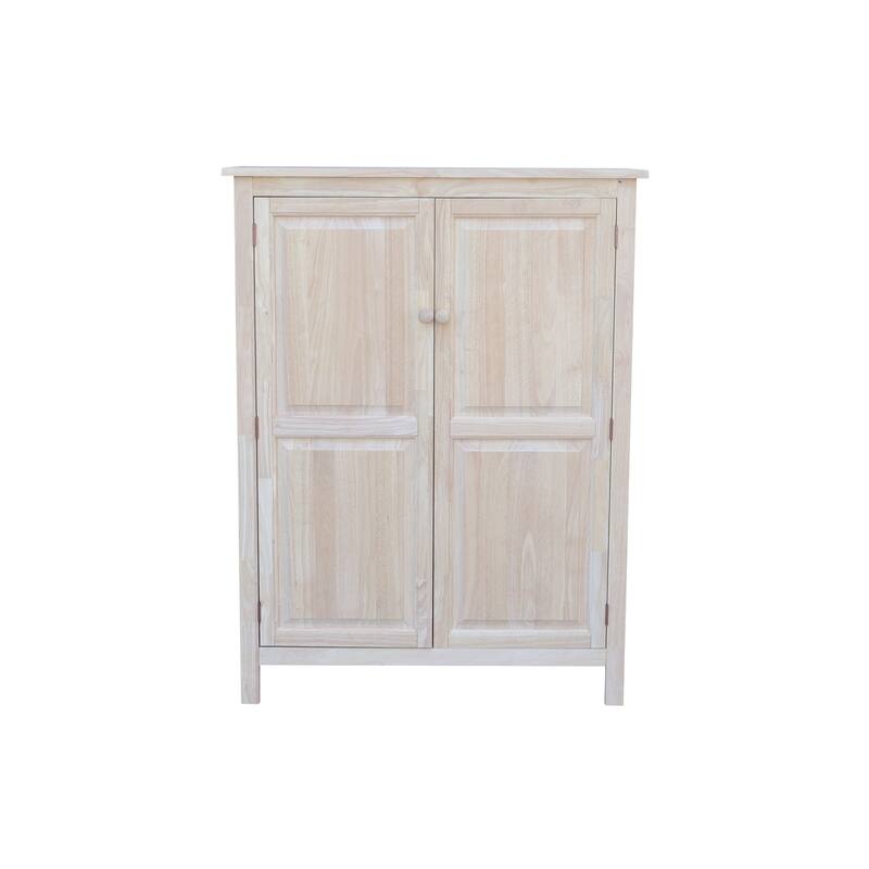 Solid Wood Storage Cabinet Cupboard