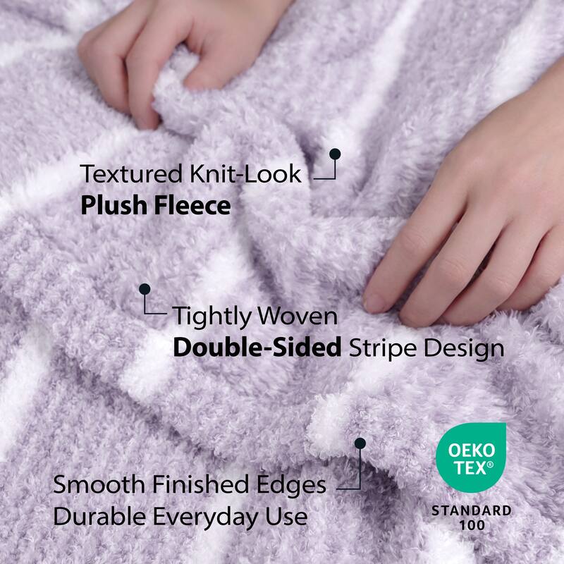 Ultra Soft Cozy Knit Throw Blanket