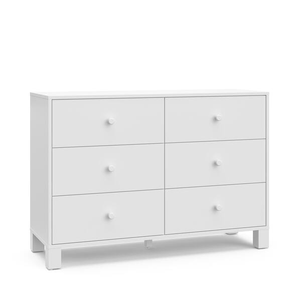 Storkcraft California 6 Drawer Dresser - GREENGUARD Gold Certified,  Interlocking Drawer System - Bed Bath & Beyond - 40339734