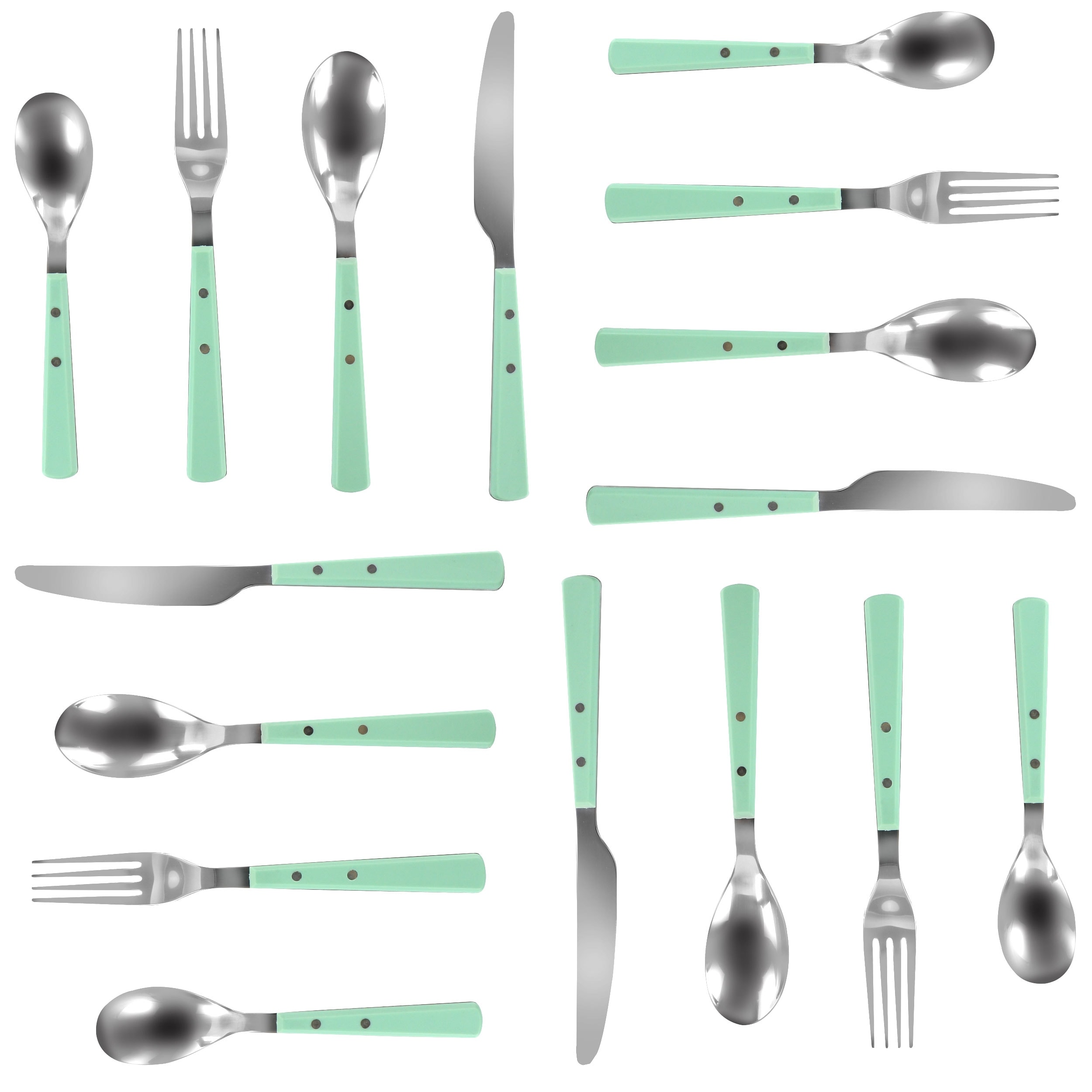 Martha Stewart Garden Cottage Stainless Steel 16 Piece Flatware