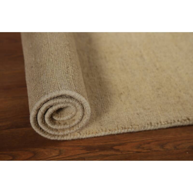 Contemporary Gabbeh Oriental Accent Rug Handmade Wool Carpet - 2'8"x 4'3"