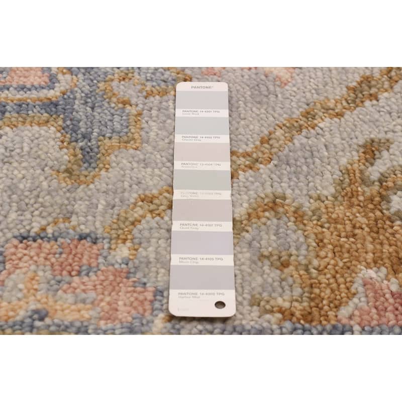 ECARPETGALLERY Hand-knotted Jules Serapi Grey Wool Rug - 8'9 x 12'2