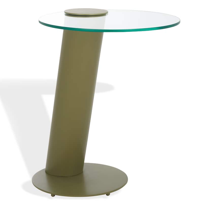 SAFAVIEH COUTURE Richardson Metal Accent Table - 20"W x 16"D x 21"H