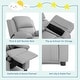 preview thumbnail 9 of 10, Costway Kids Sofa Deluxe Padded Armchair Recliner Headrest w/ Storage