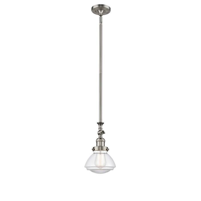 Innovations Lighting Olean 7" Wide Mini Rod Hung Adjustable Pendant