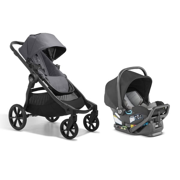 slide 2 of 6, Baby Jogger City Select 2 Single-to-Double Modular Travel System, Radiant Slate