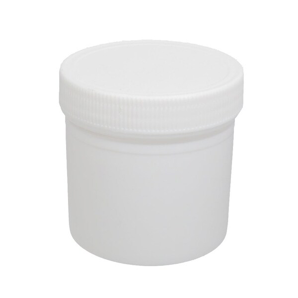 Plastic Screw Cap Cover Tablet Capsule Container Empty Medicine Bottle White