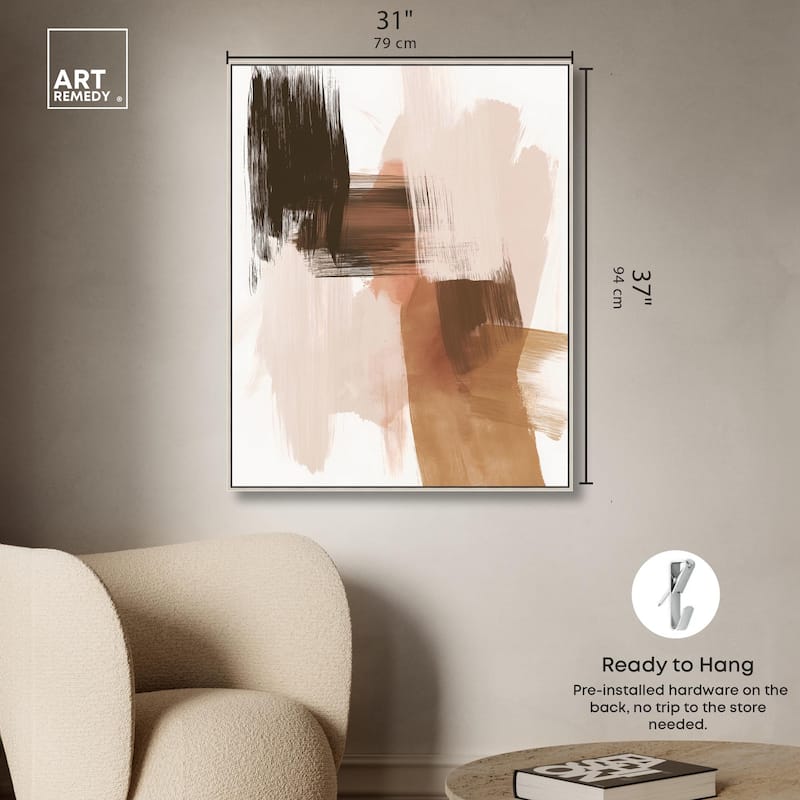 Mahogany Whispers Canvas by Art Remedy