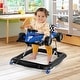 preview thumbnail 12 of 14, Gymax 4-in-1 Baby Push Walker w/ 3-Level Adjustable Height Padded Seat