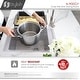 preview thumbnail 6 of 54, STYLISH Multipurpose Over Sink Roll-Up Dish Drying Rack