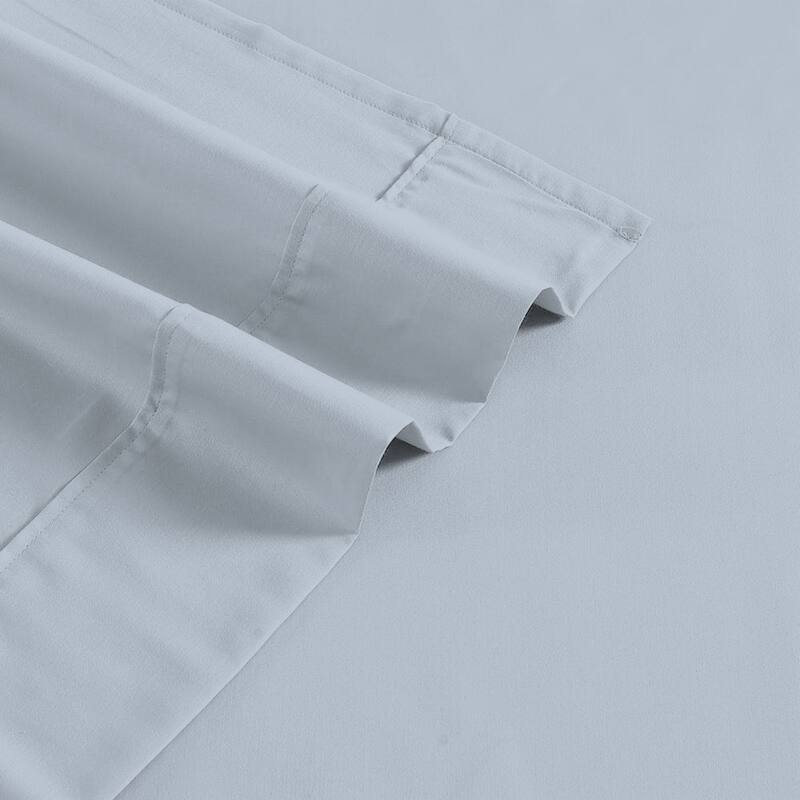 Purity Home 400TC 100% Cotton Cool & Crisp Pillowcase Set