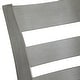 preview thumbnail 28 of 43, Verona Linen Ladder Back Swivel Bar Stool by iNSPIRE Q Classic