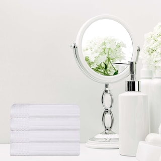 Superior Soho Ribbed Cotton Hand Towel Set of 4