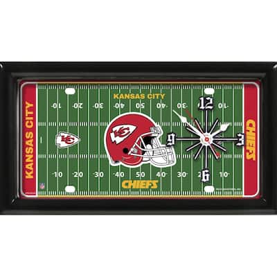 Kansas City Chiefs Field Clock