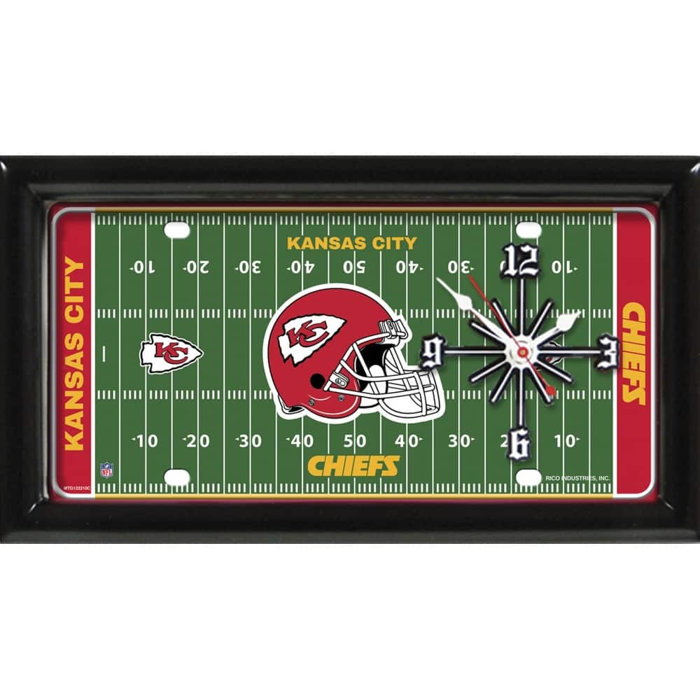 Kansas City Chiefs Field Clock